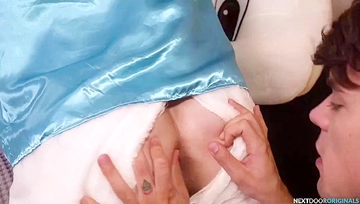 Dakota Payne Dominates Bunny-Eared Michael Boston in Steamy Encounter – 18+