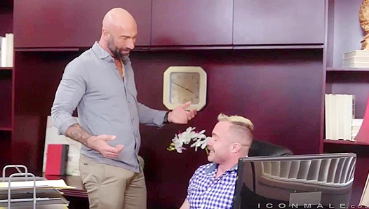 Raw Passion Between Mature Men on a Rough Wooden Table – Hot Elite Twinks 18+