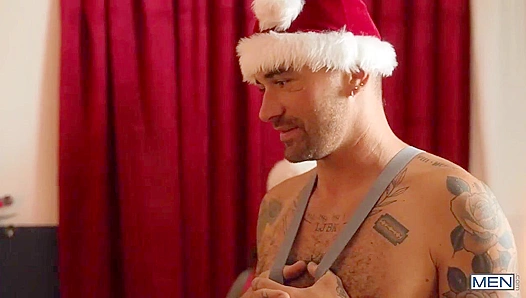 Chris Damned Takes Control: Steamy Christmas Anal for Cody Seiya Felix Fox