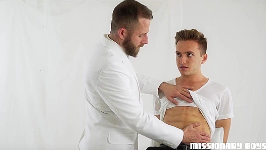 Lewis Rides Elder Bareback in Steamy Cowboy Gay Scene – MissionaryBoys 18+