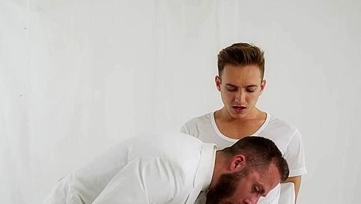 Lewis Rides Elder Bareback in Steamy Cowboy Gay Scene – MissionaryBoys 18+