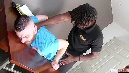 William Crown Takes Hard Punishment from Devin Trez – Steamy Gay Scene