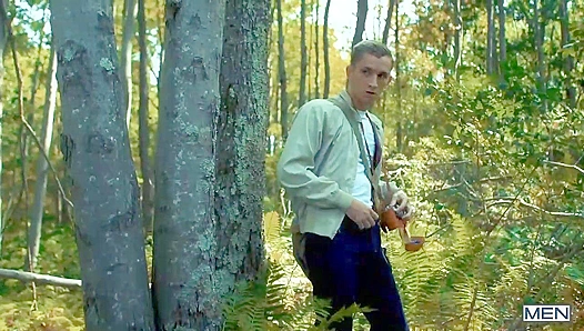 Bareback Drilling: River Wilson Takes It Deep Outdoors – Wild Gay Fun 18+