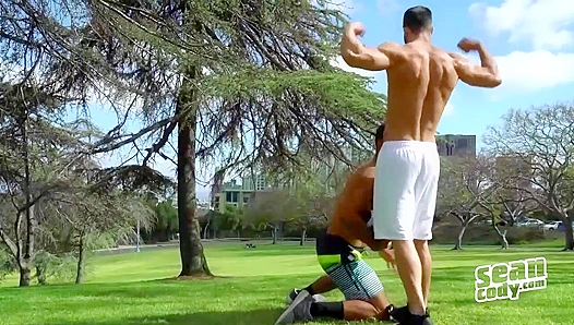 Randy Takes Murrays Huge Cock Like a Pro – Wild Anal Ride – GayXXX