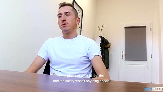 Skinny Hunk Takes Rough Anal While Moaning Loudly – DirtyScout 18+