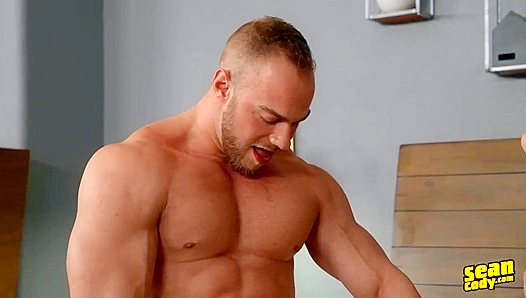 Brock Dominates Lane: Muscle Meets Tight Young Meat – SeanCodyXCLUSIVE