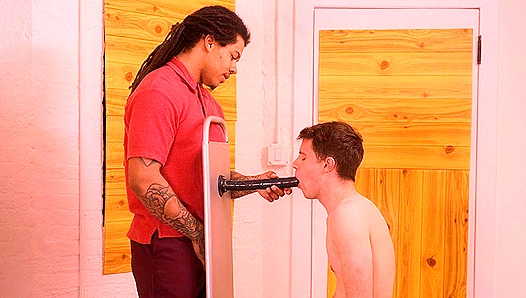 Inked Black Beast Floyd Johnson Dominates Twink Maxx Monroe Hard – 18+