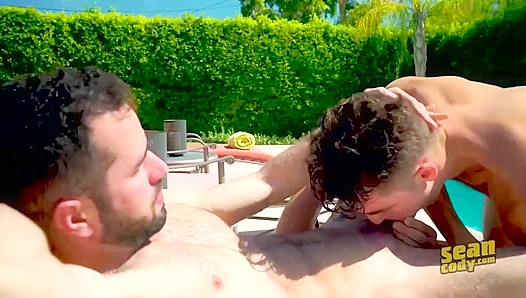 Jess Hector Go Wild—Steamy Bareback Fun by the Pool – SeanCodyX