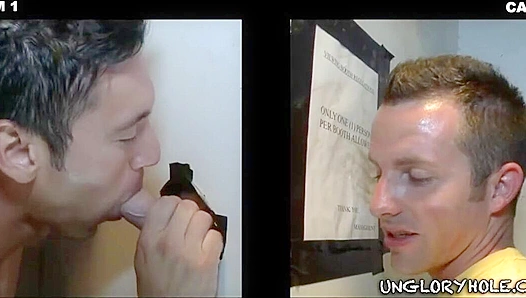 Alexander Garrett Travis Cooper Go Wild at the Glory Hole – Hot Gay Action