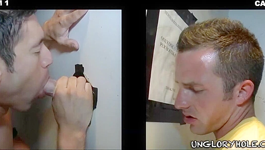 Alexander Garrett Travis Cooper Go Wild at the Glory Hole – Hot Gay Action