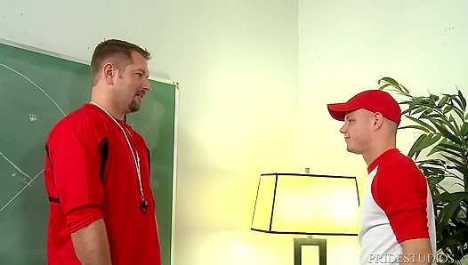 Coach Andrews Steamy Secret for Joseph — Massive Hard cocks Exposed