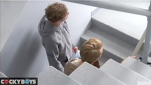 Jett Black Kevin Warhol Fuck Hard in Steamy Behind-the-Scenes Scene – CockyBoys 18+