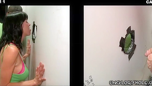 Tyler Hunt Gene Neeley Go Headfirst into Glory Hole Pleasure – GayPornHeat