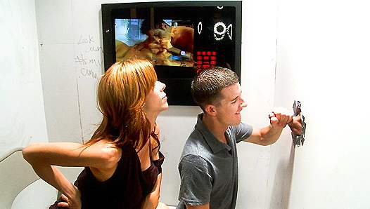 Tyler West Cameron Kincade Dive into Hot Gloryhole Action – Nonstop Blowjob Fun