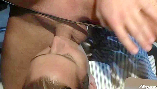 Alex Gray Devours Austin Carter—Hot Rim Job Deep Blowjob Action – Falcon Studios Hottest