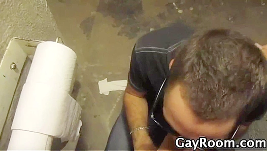Marc Peron Devours Cock Loudly in Public – GayRoom 18+