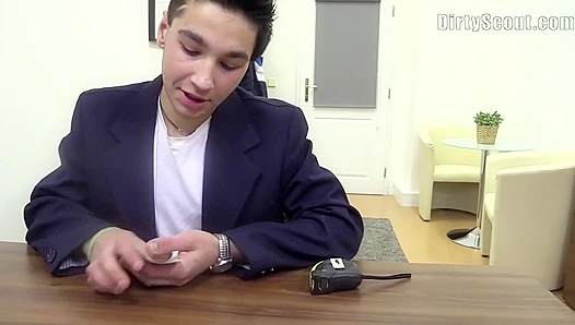 Hot Young Talent Spunk-Filled Audition Turns Steamy – DirtyScout