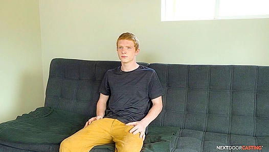 Redhead Ryan Hill Juggles His Hard Cock in Solo Tease – NextDoorCasting