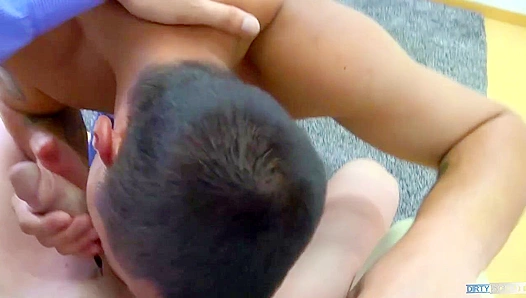 Bareback Fun: Dirty Scout Drenched in Load After Wild Gay Hookup – 18+