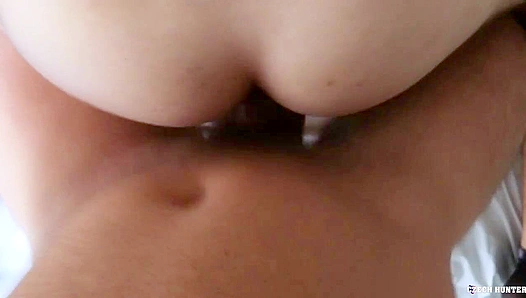 POV Ass Auditon: Busty Twink Bends Over for Deep anal – CzechHunter