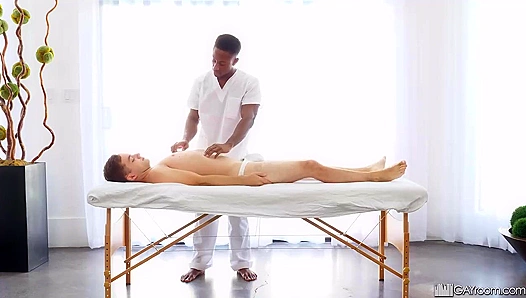 Marcus Rivers Liam Cyber Heat Up with Interracial Massage Lust – NaughtyXtreme 18+