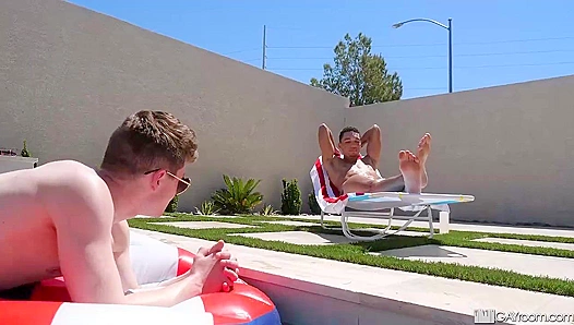 Fourth of July Anal Blast — Damian Rose Amone Bane Ignite Man Royale