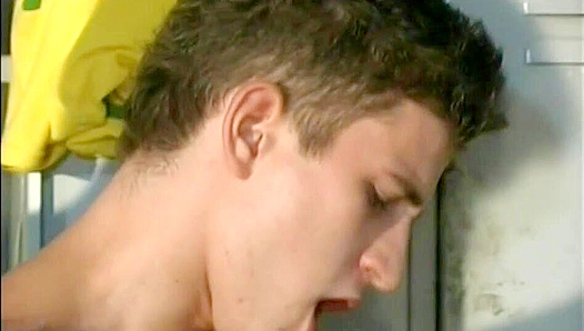 Nikolas Markov Goes Wild in the Steamy Locker Room With Buddies – GayXXX