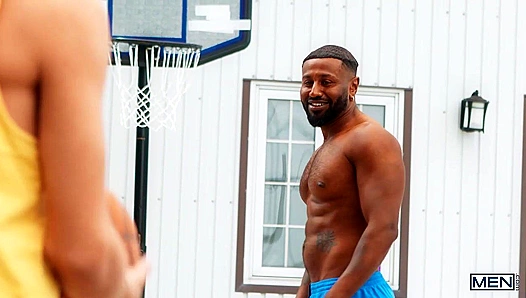 Hardcourt Hustle: Braxton Rides Joeys Thick Shaft After Game – GayBallers 18+
