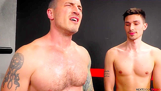 Neighborhood Heat: Derek Bolt, Kane Fox Derek Kage Clash in Steamy Gay Encounter – 18+