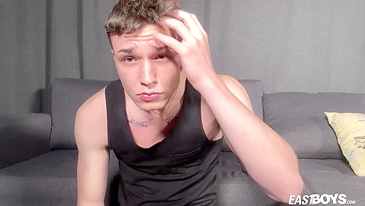 POV handjob heaven — Justin Skye loses control and cums hard – EastBoys
