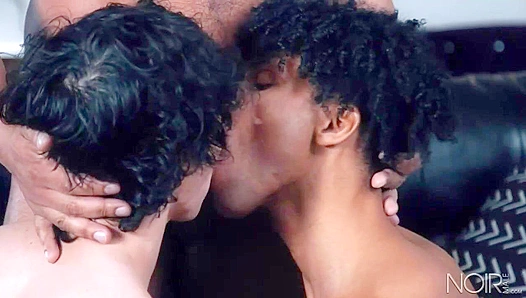 Dillon Diaz Dominates in Steamy Three-Way as White Twink Takes His Cock – GayPornXXX