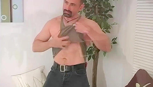 Duke Rivers Goes Wild — Fucking Himself Hard With a Thick Dildo – Hot Men Over 30