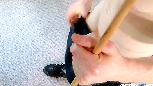 James Goes Wild Jerking Off on All Fours – Nextdoor Stud Heat – 18+