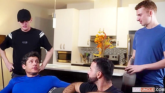Rocky Edward Go Wild in Steamy Naked Foursome – TwinkTrade