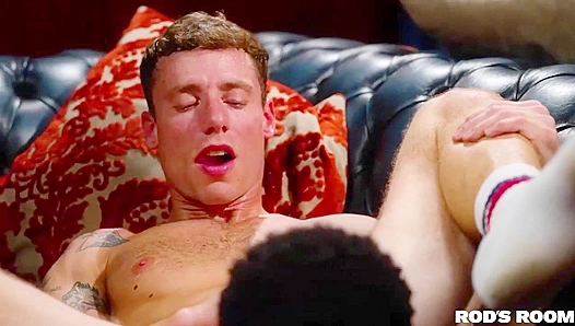 Ty Santana Justin Matthews Ignite Steamy interracial Action in Rods Room – 18+