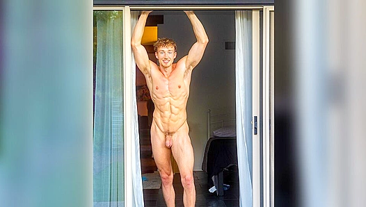 Oiled-Up Codi Flexes Through a Steamy Solo Load Release – Gay XXX