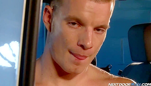 Cruising Solo: Shawn Juggles Steering Wheel Hard Dick – Neighborly Desire