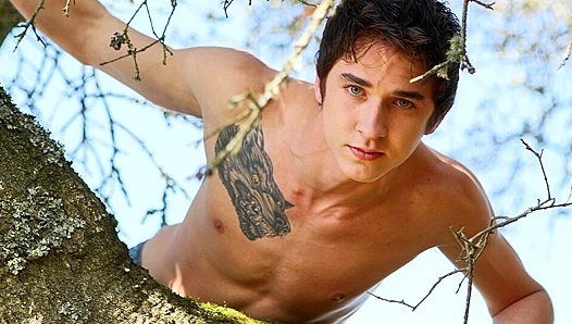 Axel Wolf JERKS Off for Hot Neighbor — Peeping Tom Fantasy Gone Wild