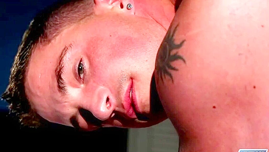 Slate Steeles Ripped Body Glistens as He Masters Solo Pleasure – Hot POV Action