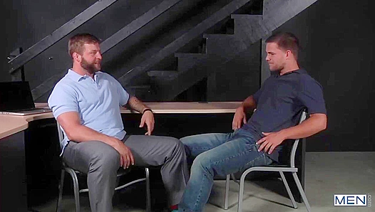 JimmyJohnson Dominates Rising Star ColbyJansen – Raw Power Play – GayPrideTube 18+