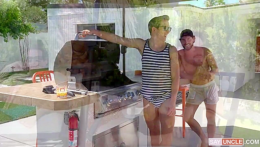 Derek, Isaac Jack Unleash Their Family Heat — Outdoor Gay Tryst Gone Wild – 18+