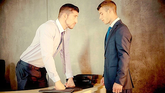 Leo Domenico Allen King Heat Up TheGayOffice with Horny Passion