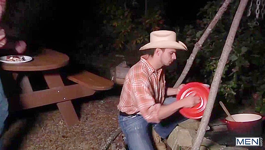 Straight Cowhands First Time Together — Brenner Jasons Hot Anal Encounter