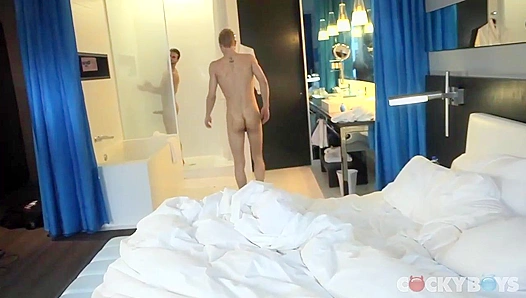 Gabriel Clark Goes Wild — Inverted Ride Bareback Heat – CockyBoys