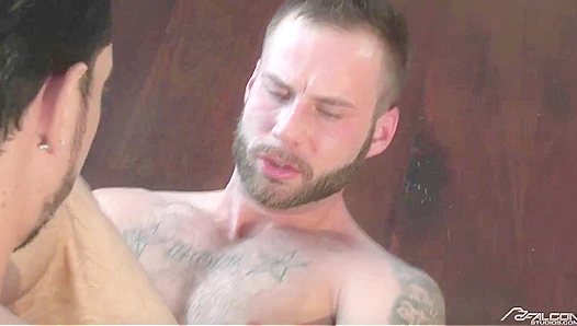 Snow-Fueled Stud Ride: Jimmy Durano Chris Bines Go Hard Outdoors – Falcon Studios
