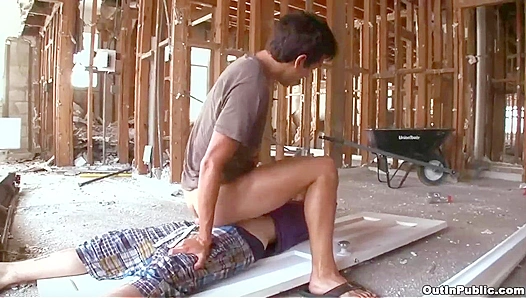 Josh Slyman Shawn Lane Go Wild — Steamy Public Ass Play Caught Bareback