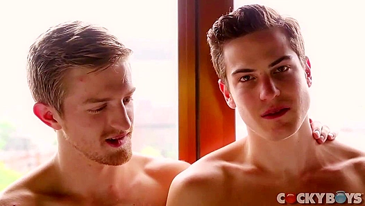 David Corey Takes Levi Michaels Thick Cock Deep — Steamy Anal Ride – CockyBoys