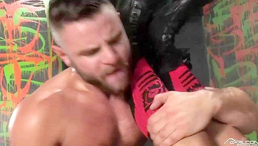 Ripped Muscle Twink Duo Goes Wild – Nick Sterling Dorian Ferro Rampage – FalconEdge