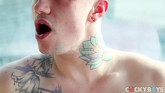 Jake Bass Lukas Grande Go Head-to-Head in Fiery Anal Showdown – CockyBoys
