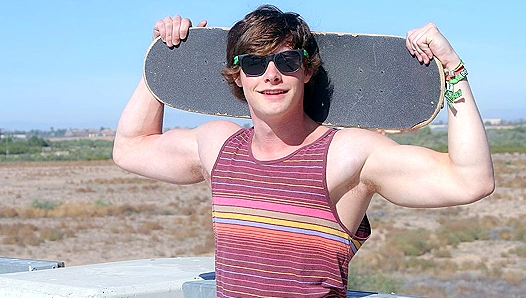 Clay Anker Flexes His Jock Strap While Jerking Off Hardcore – GayXXX
